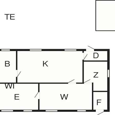 4 Person In T Nder Ferienhaus *